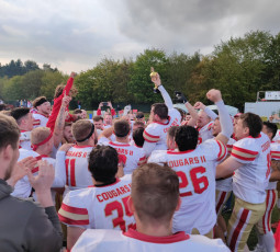 Cougars 2 sind Meister der Verbandsliga Nord Cougars 2 sind Meister der Verbandsliga Nord